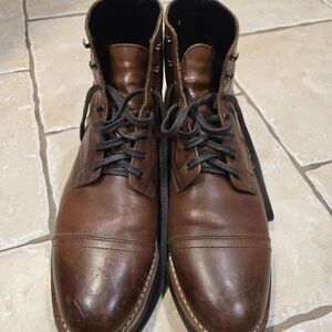 Thursday Boot Company Dark Brown Leather Boots